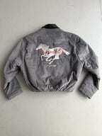 CENSMADE Corduroy Embroidered Work Jacket