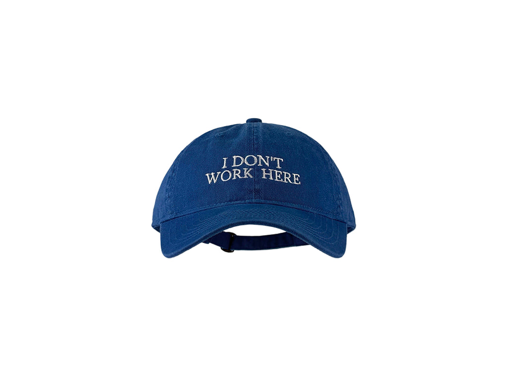 Ryu Jimin "I Don't Work Here" Embroidered Baseball Cap