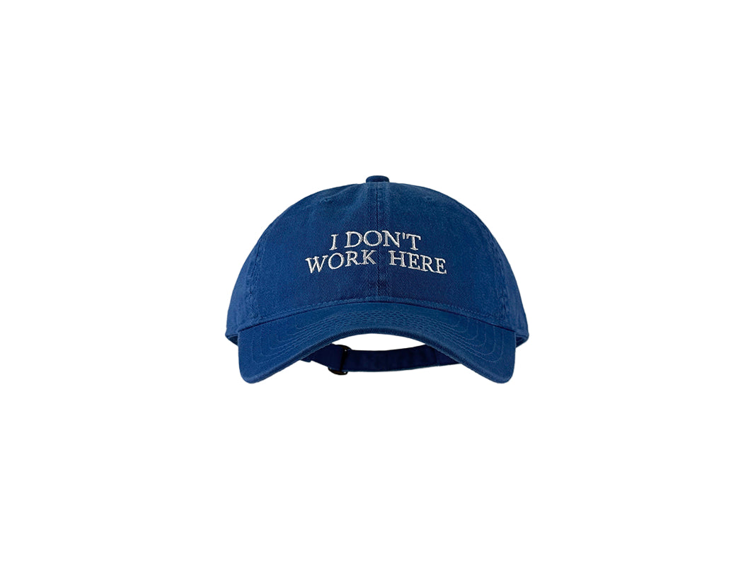Ryu Jimin "I Don't Work Here" Embroidered Baseball Cap