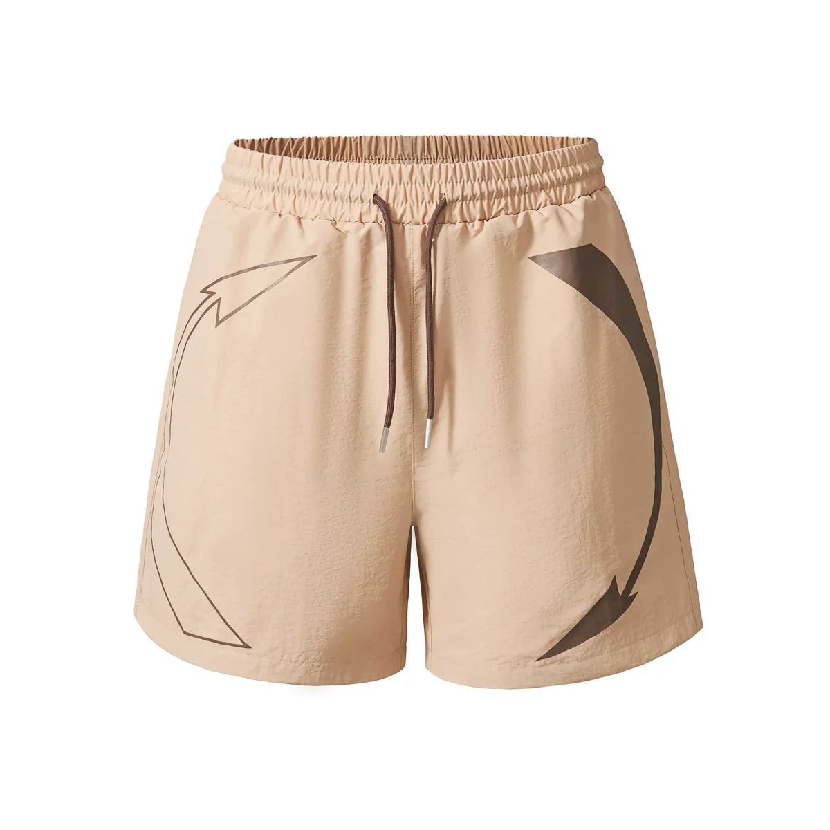 Eusoueu Vintage Niche But Knee Double Mesh Shorts