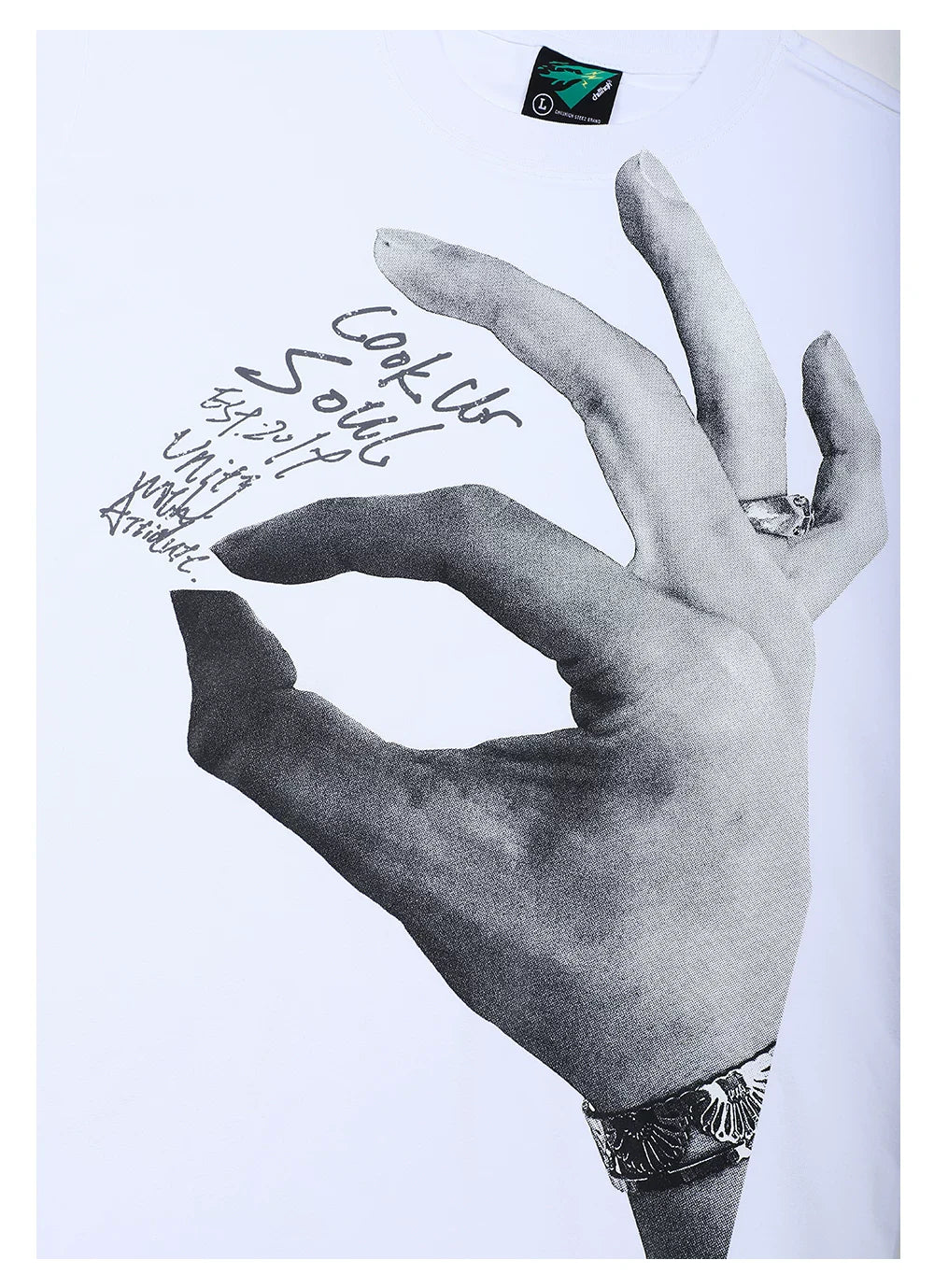 ChillHigh Crew Neck Loose Casual Tee