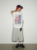 MICHINNYON stripe shorts