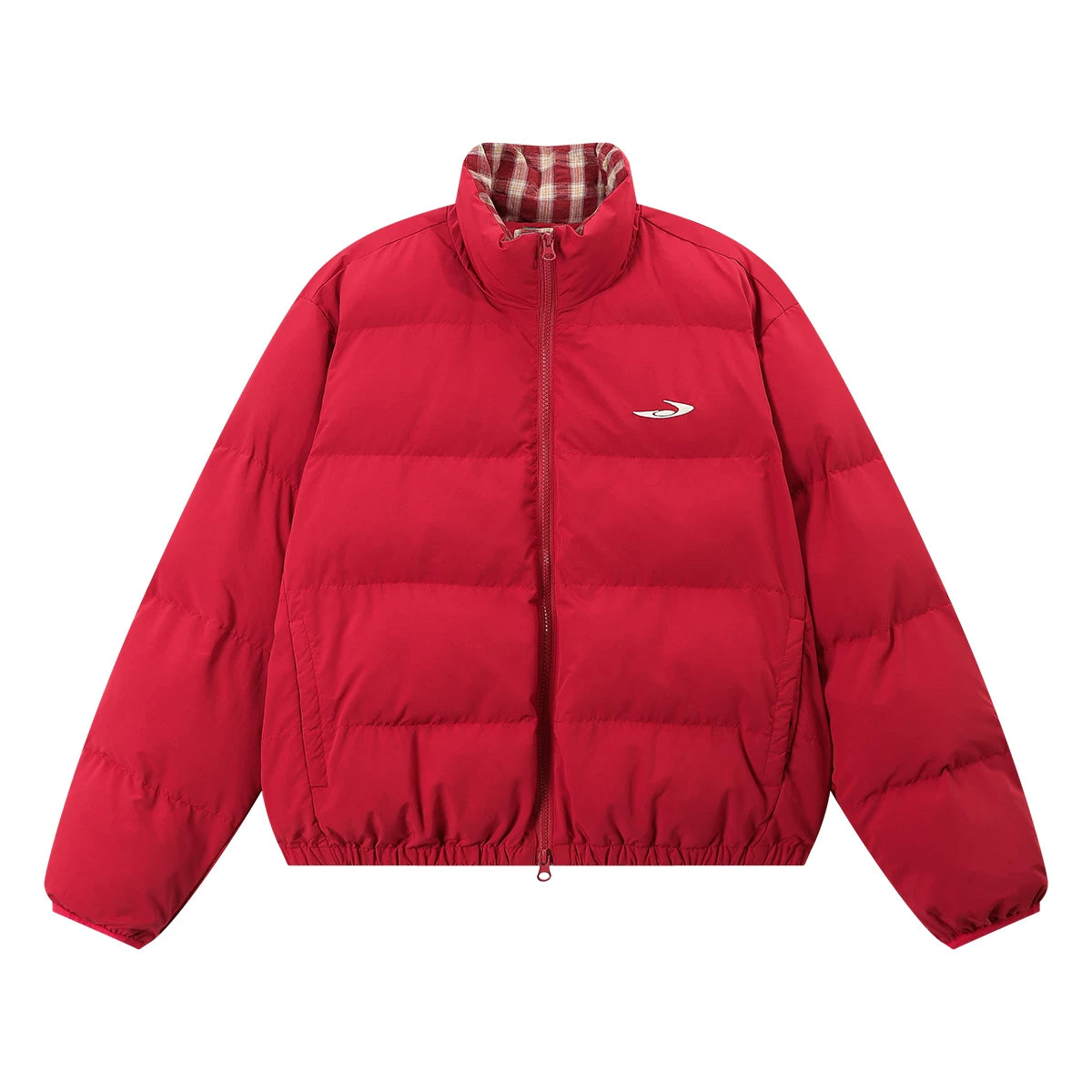 Mr. Jiangnan NewJNXS Christmas Plaid Patchwork Padded Jacket