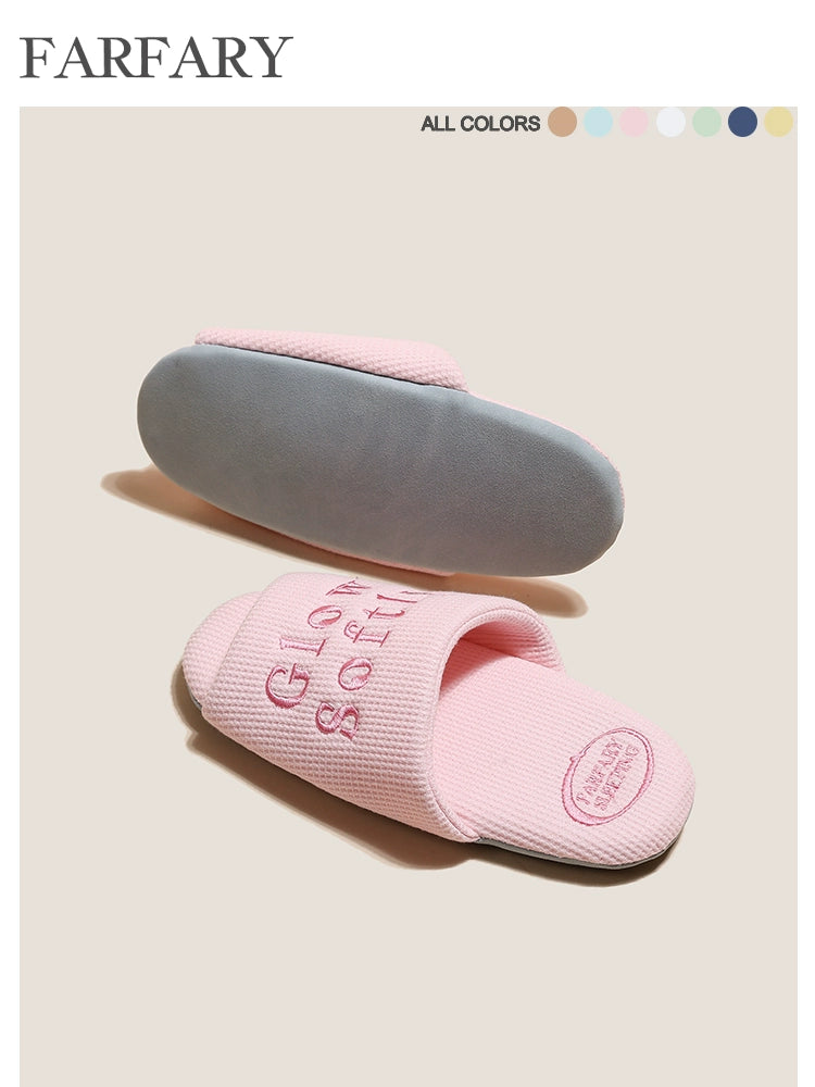 Farfary Japanese Soft Indoor Slippers