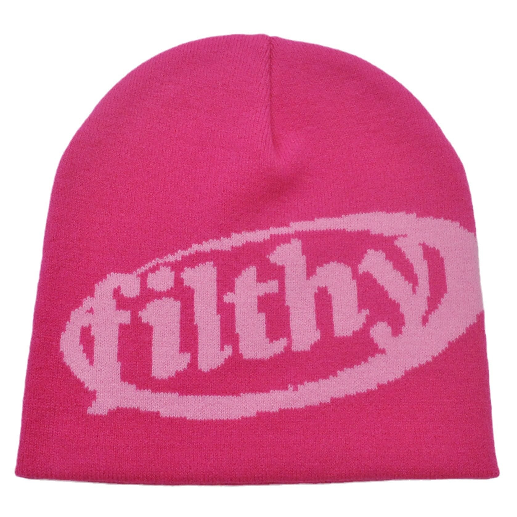 Filthy Woolen Knitted Beanie Hat