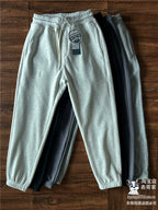 Winter Velvet Elastic Waist Sports Pants