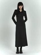 LADYGHOST Slim Fit Shirt Dress