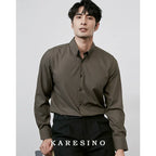 KARESINO Anti-wrinkle Casual Light Luxury Shirt Long Sleeve