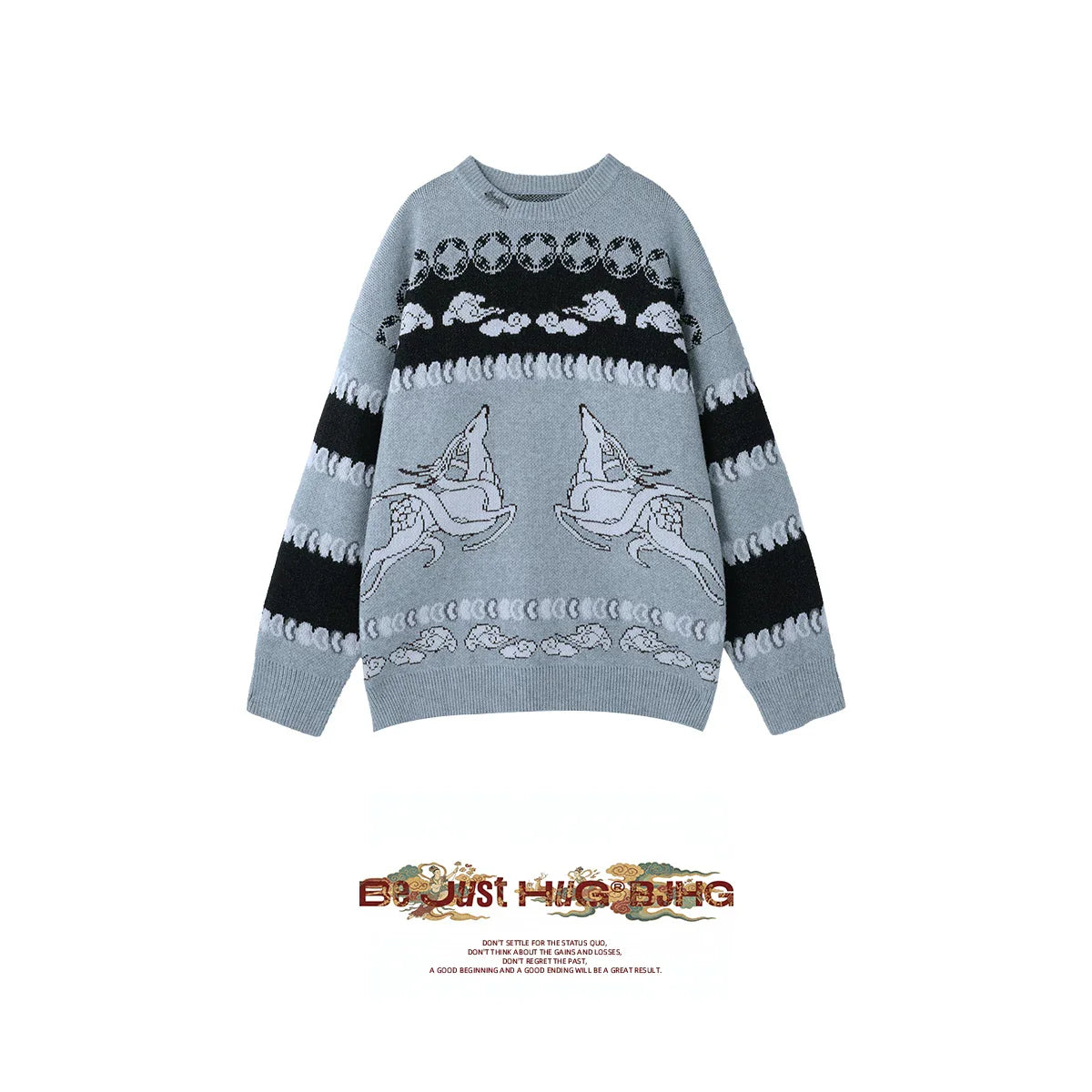 BJHG Inner Round Neck Loosesweater