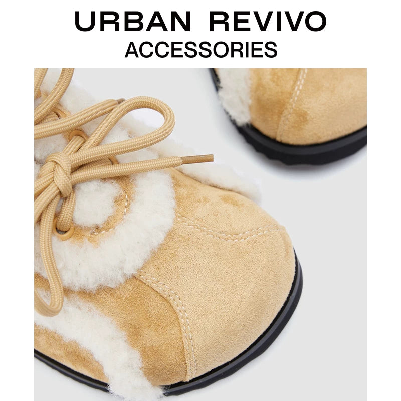 Urban Revivo Streamer Plush Birkenstock Slippers