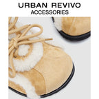Urban Revivo Streamer Plush Birkenstock Slippers
