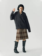 LIMPIDOCULUS A-shaped Retro Dress