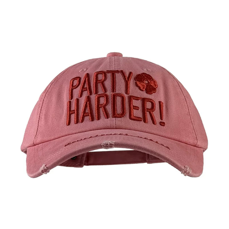 SONDER SHOP WORK HARD Embroidered Baseball Cap
