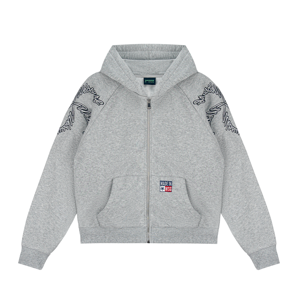 WebSurfGroup Minimalist Embroidered Pattern Velvet Jacket