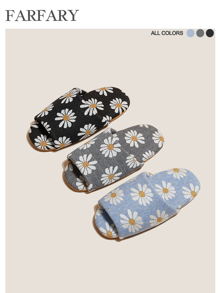 Farfary Japanese Cotton Indoor Slippers