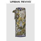 Urban Revivo Floral Ribbon Skirt