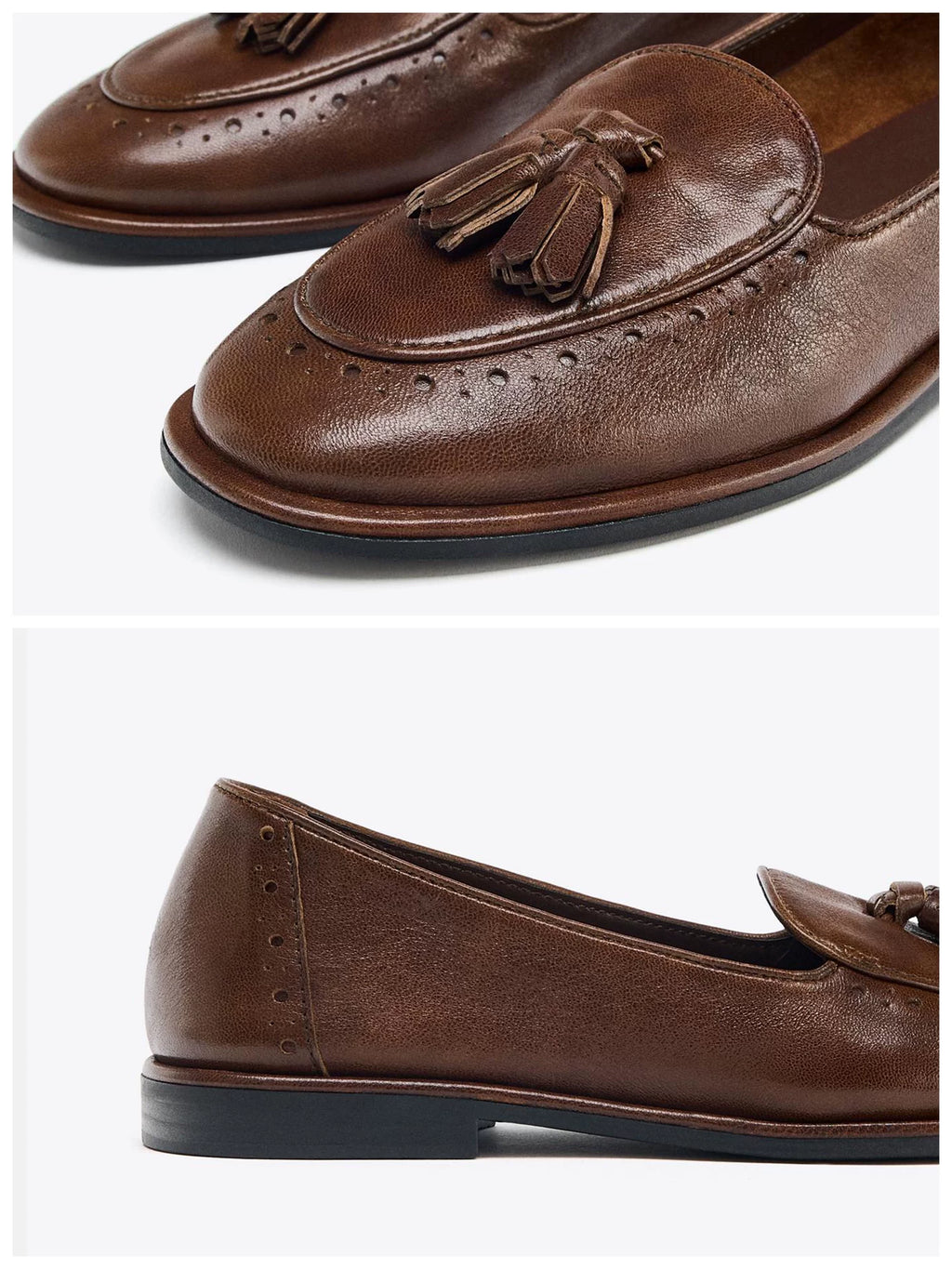 WILLWISHES Wang Ding Tassel Retro Loafers