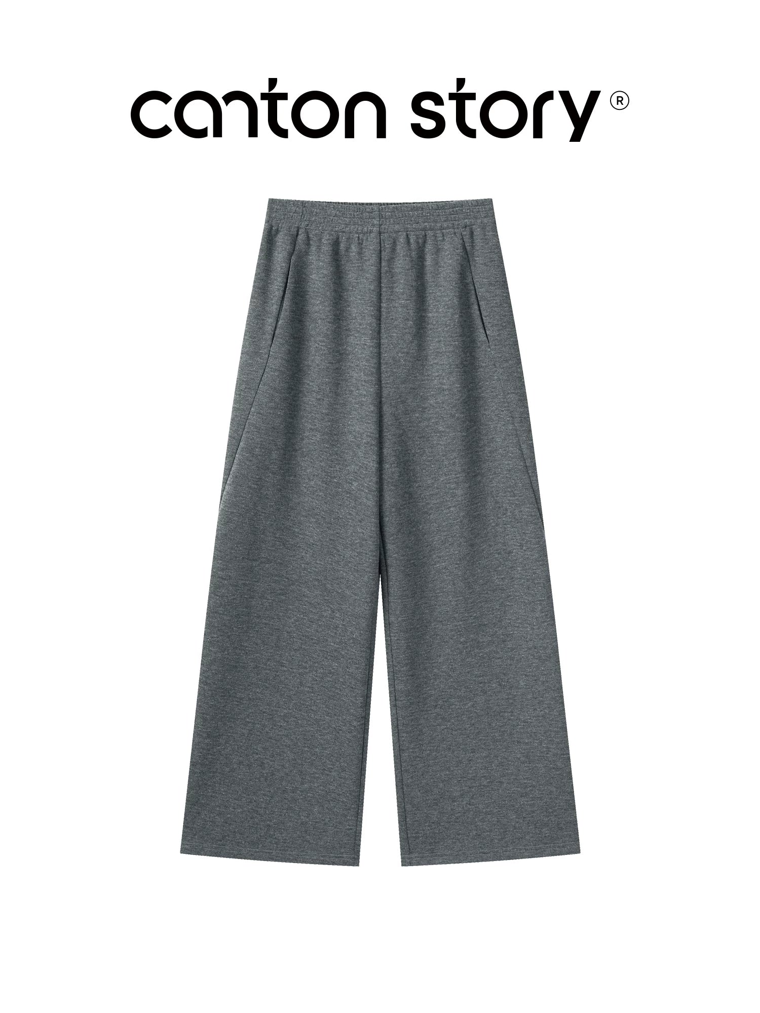 cantonstory Lazy Commuting Wide Leg Pants