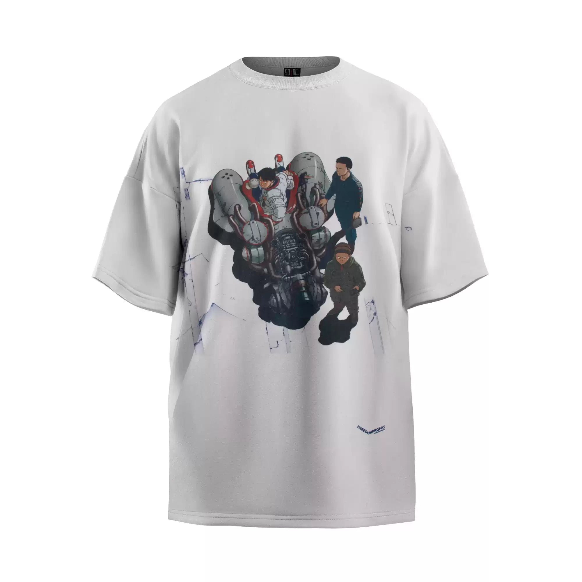 HELLSTARSTA Full Print Vintage T-Shirt