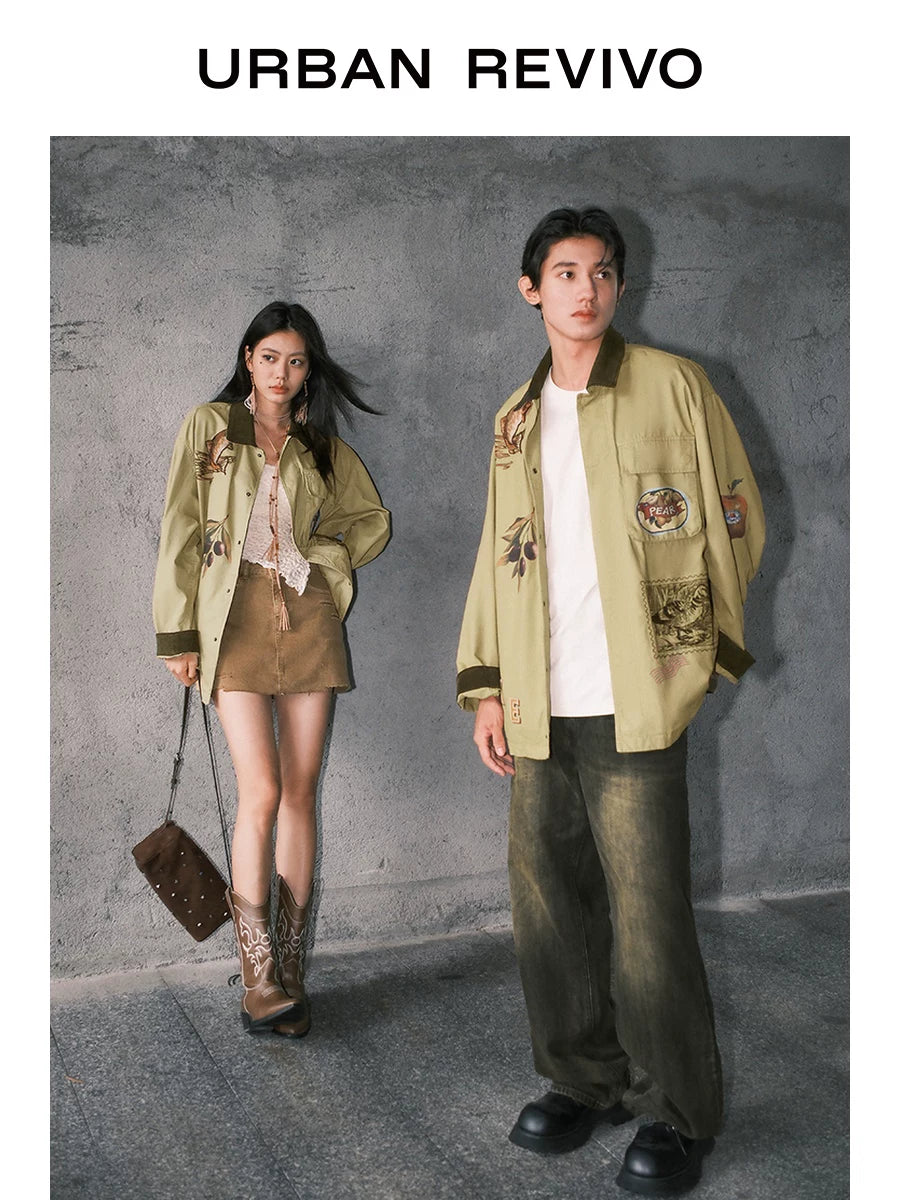 Urban Revivo Men's Amber Streamer Jacket