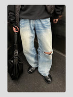 HANQIAORJI Hand-stitched First-layer Cowhide Thick-soled Big Head Shoes