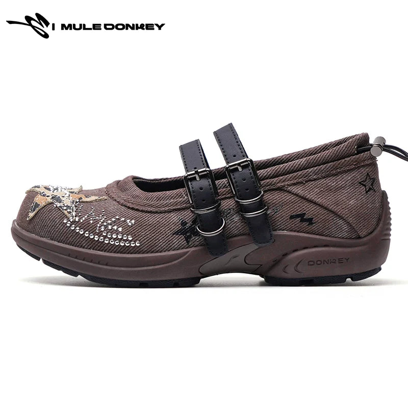 Donkey Casual Ballet Japanese Shoes