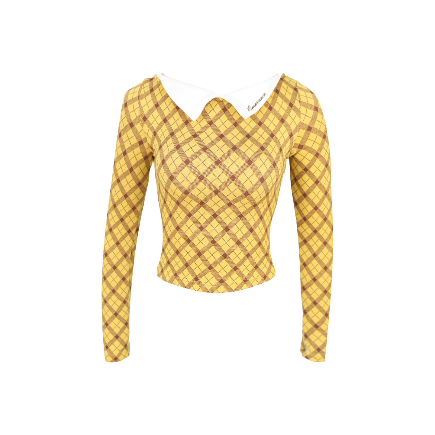 Sweet Pear Butter Milk Beer Long-Sleeved Bottoming Shirt T-shirt Top Shorts Two-Piece Set