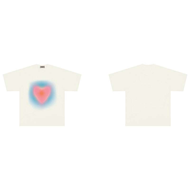 Love Gradual Heavyweight Heart-Dyed Loose T-Shirt