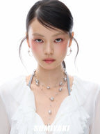 SUMIYAKI Pearl Babes Wind Big Circle Earrings