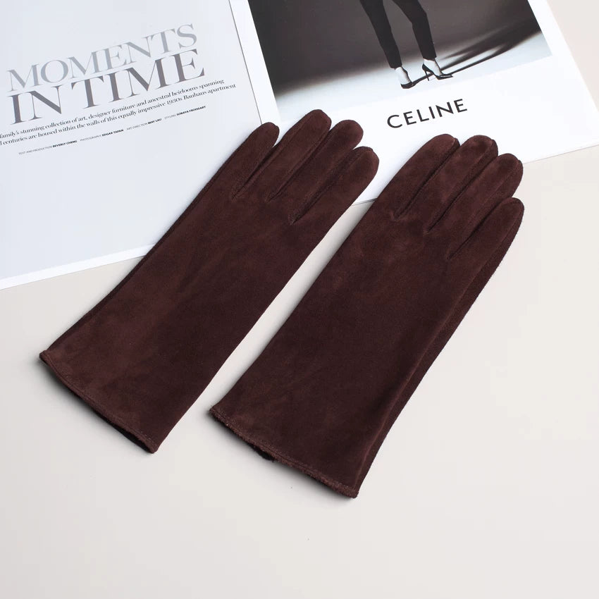 St. John's Goatskin Cashmere Lining Warm Gloves