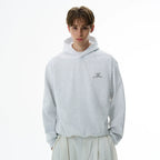 A PUEE Retro Silhouette Hooded Sweater