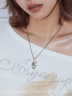 SUMIYAKI Dopamine Kitten Pendant Necklace