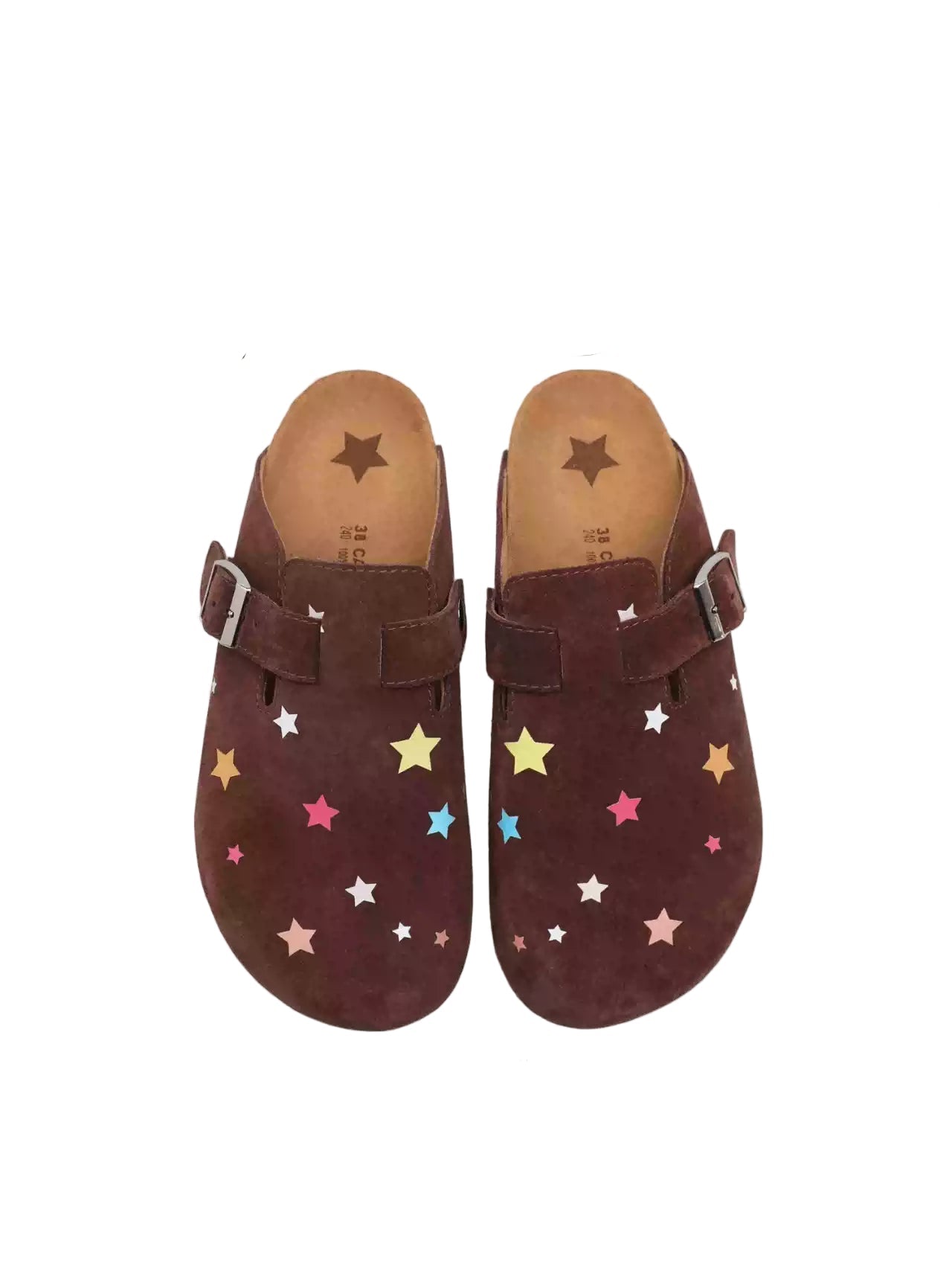 Cat & Sofa Colored Stars One Pedal Outside Wear Versatile Bag Head Cool Slippers