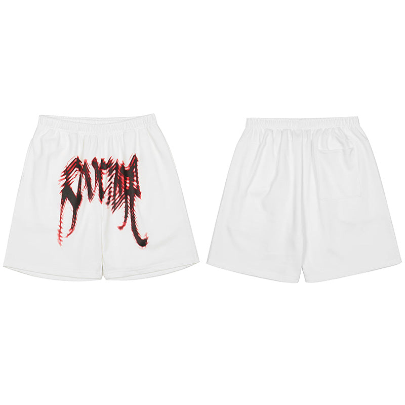 Revenge XXXTentacion Embroidered Shorts
