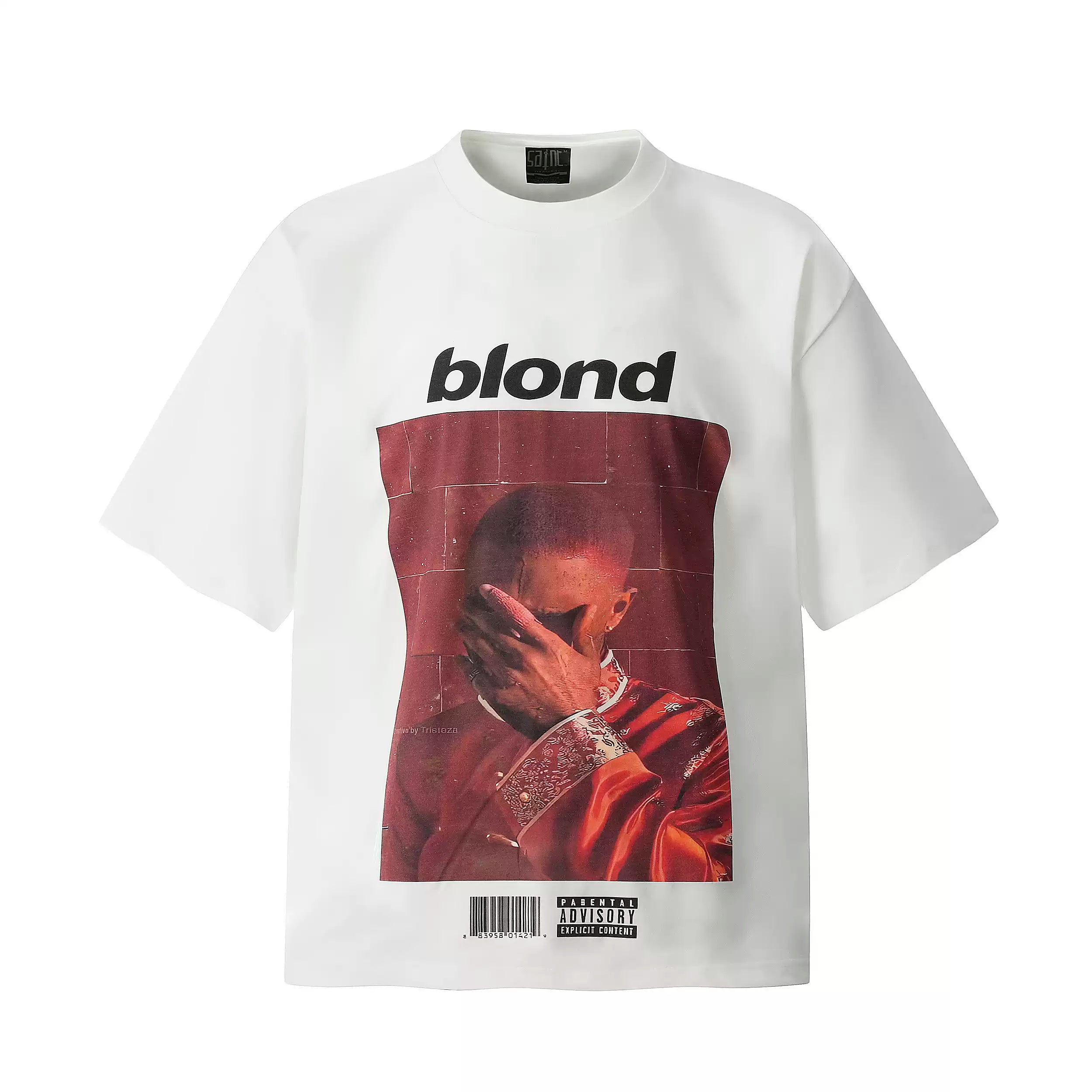 SAINT Oversize High Street Print T-Shirt