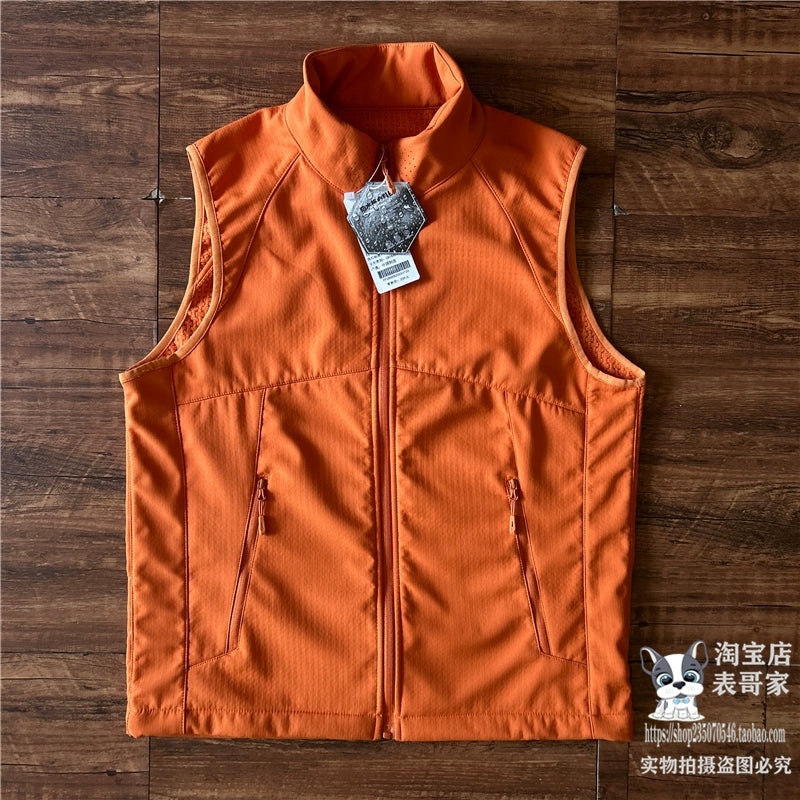 Stand Collar Lightweight Functional Vest