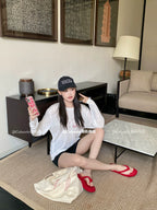 Cebostin Stomping Shit Feeling Vacation Wind Pinch Foot Beach Shoes