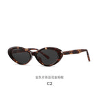 Sorykoo® Rivet Cat-Eye Retro Nylon Sunglasses