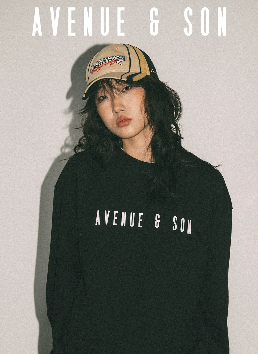 AVENUESON Embroidered Logo Racing Theme Baseball Cap