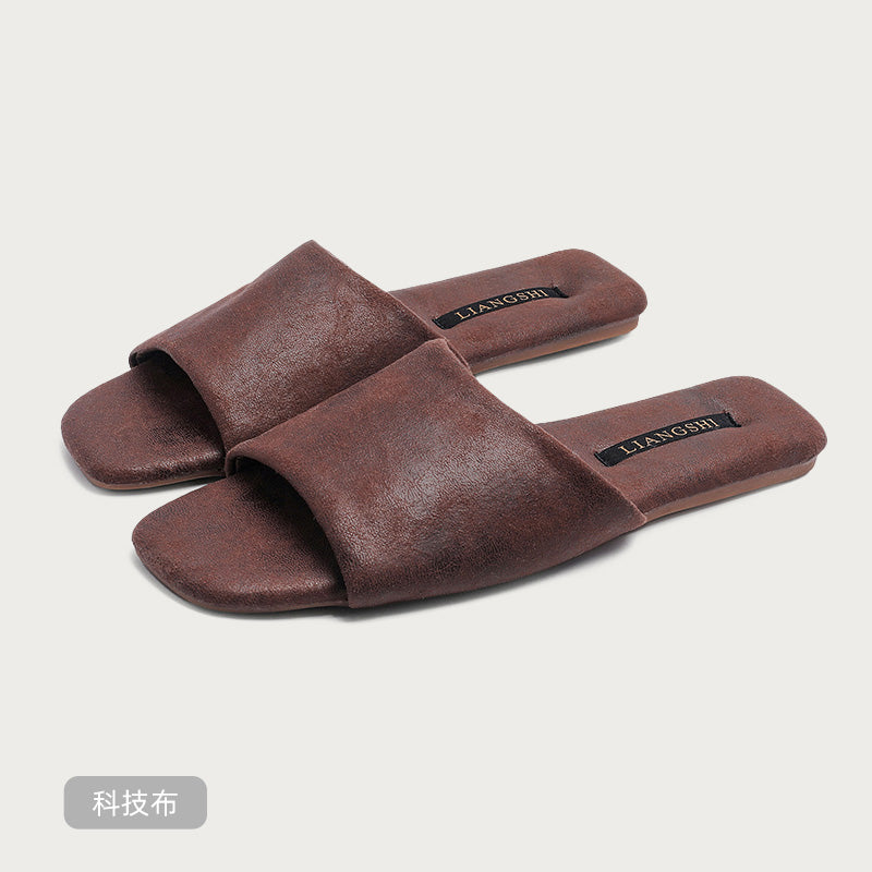 Skin-Feel Light Luxury Couple Slippers