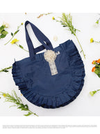 CryingCenter Shell Pleated Woven Bag