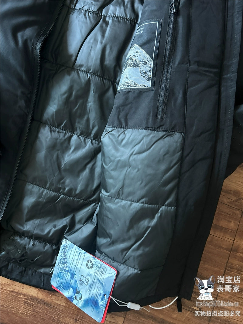 Stand Collar Water-Repellent Cotton Jacket