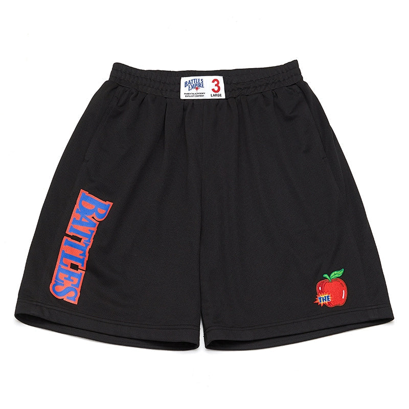 Battles Street Embroidery Printed Basketball Shorts