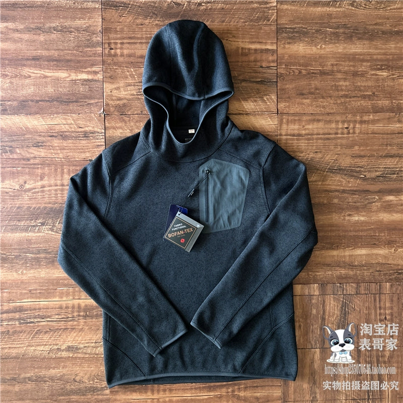 Fleece Hooded Pullover Sweatshirt