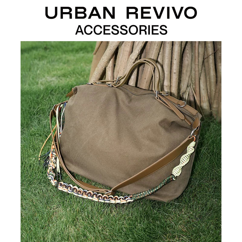 Urban Revivo Men's Rope Handheld Crossbody Bag