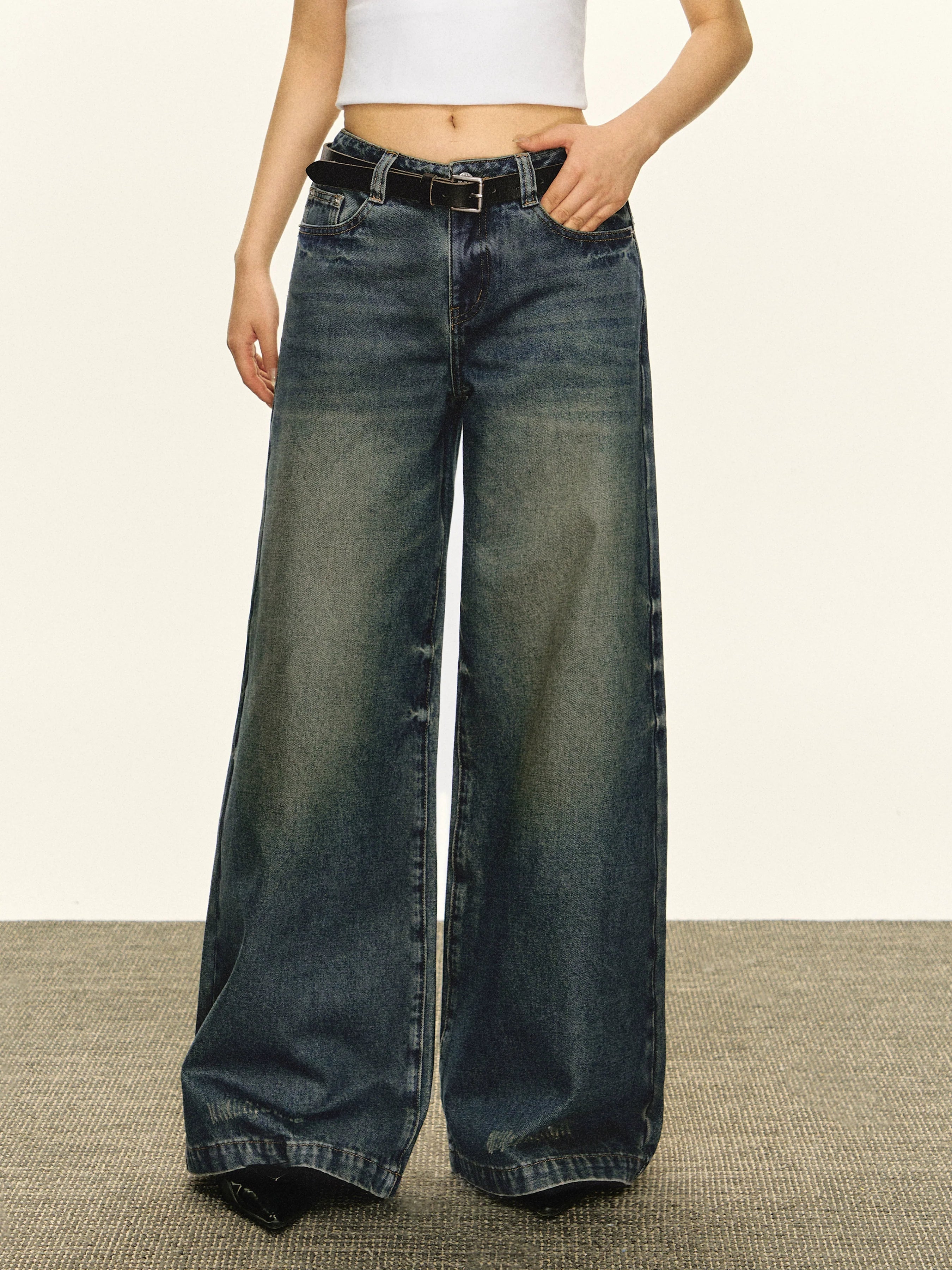 Ariseism Vintage Washed Jeans
