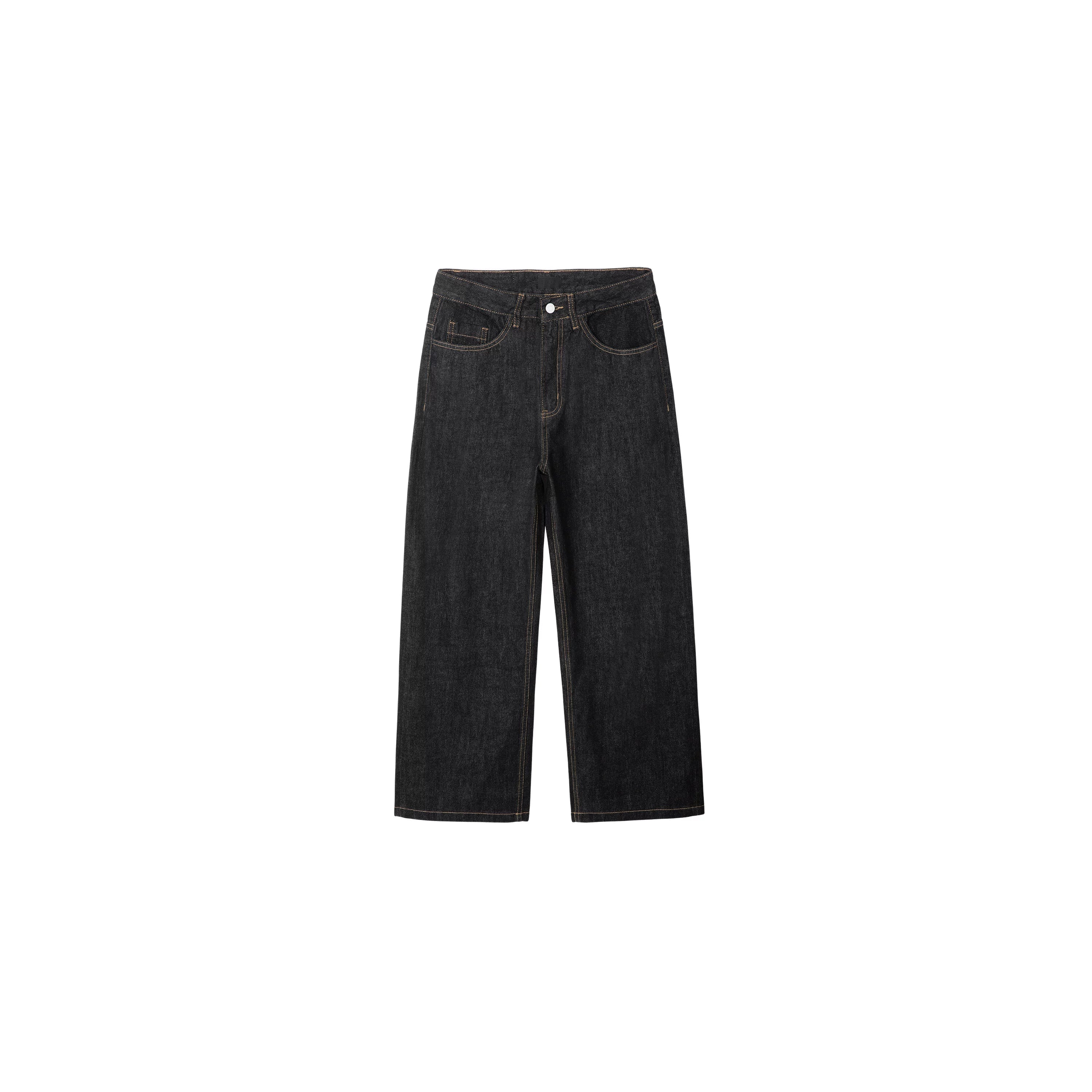 PLUS NO LOGOA Loose Straight Wide-leg Jeans