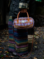 HouseDesign Retro Woolen Crossbody Bag