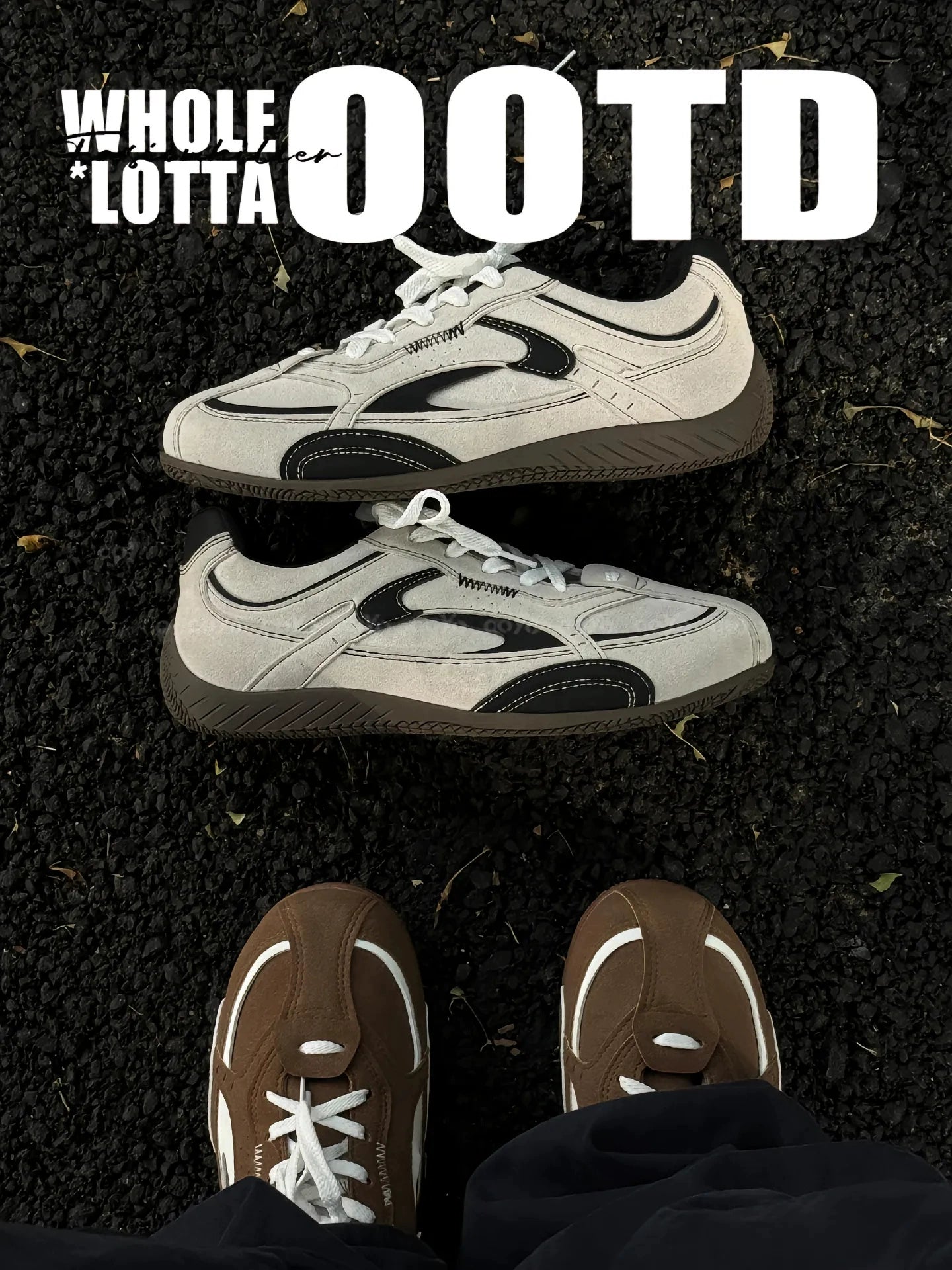 Newrockstarchoppa Retro German Trainer Racing Sneakers