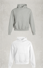 KONOOT Short and Wide Cut Casual Hooded Sweater